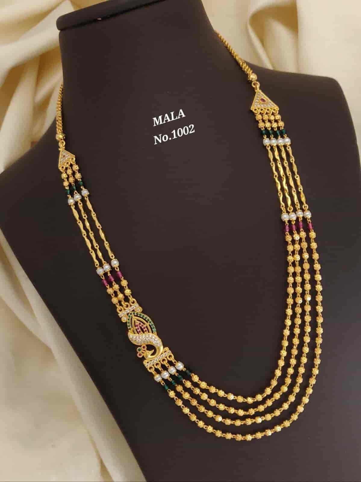 gold plated necklace